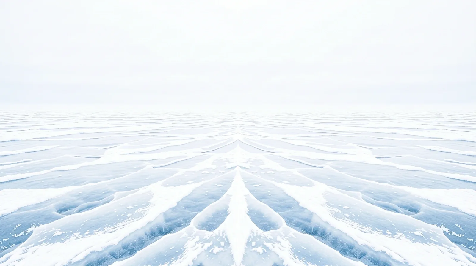 Frozen Canadian landscape representing calm data clarity